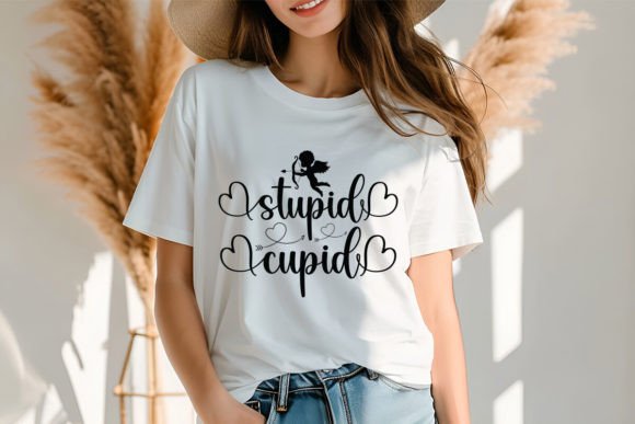 Download Stupid Cupid SVG Design - Premium Resources