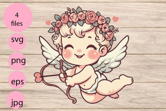 Download Cupid Svg,eps,png,clipart,sublimation - Premium Resources